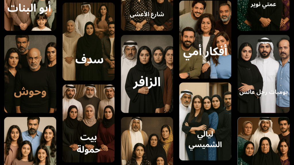 أفضل 10 مسلسلات خليجية حديثة