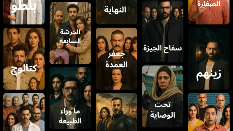 أفضل 10 مسلسلات مصرية حديثة