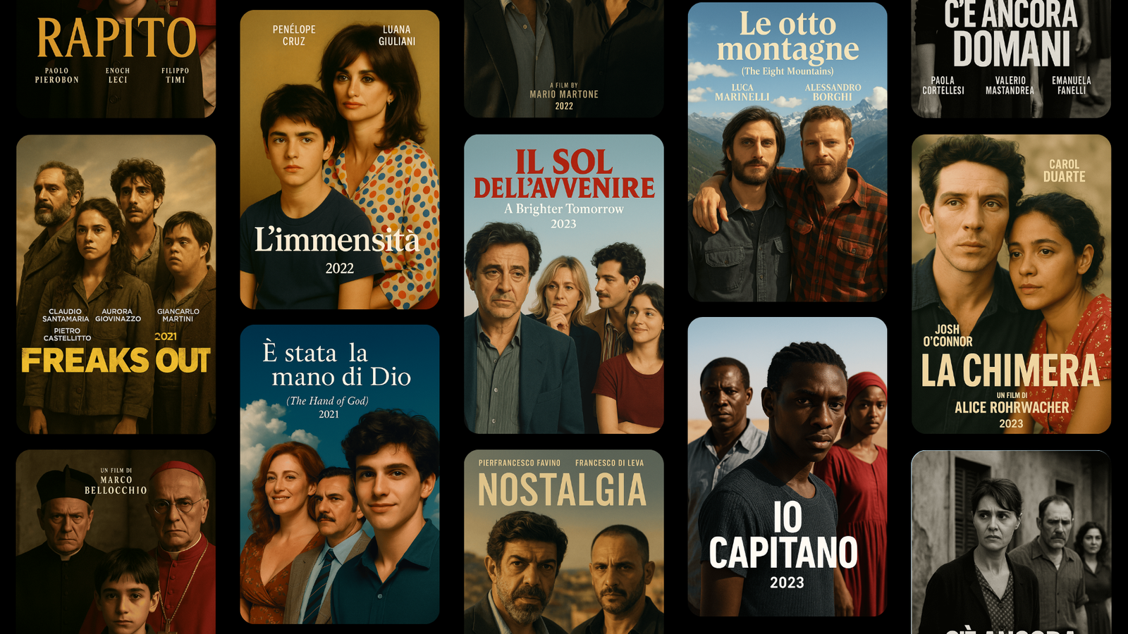 أفضل 10 أفلام إيطالية حديثة