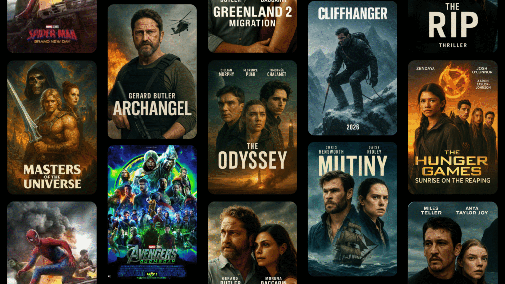 أفضل 10 افلام اكشن 2026 حديثة