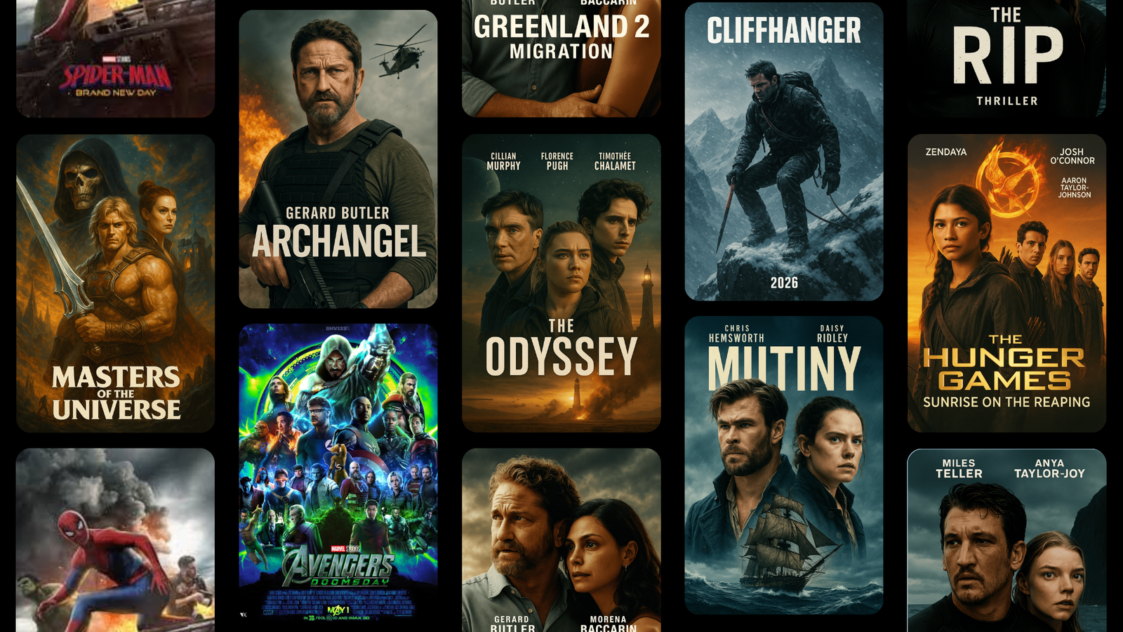 أفضل 10 افلام اكشن 2026 حديثة