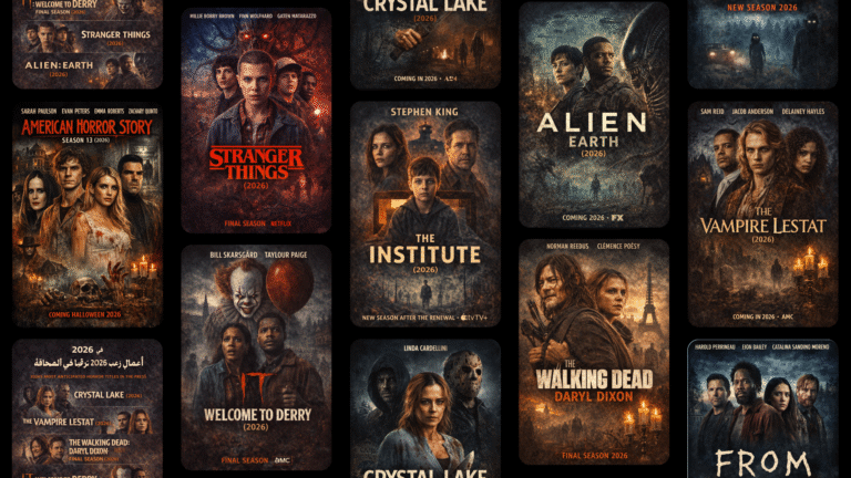 أفضل 10 مسلسلات رعب 2026 حديثة